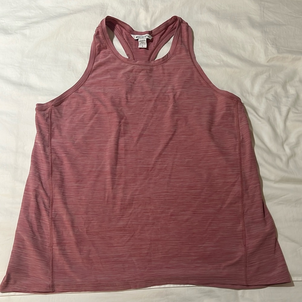Athleta Size Large Ultimate Train Textured Tank